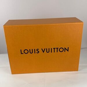 Louis Vuitton Signature Orange Box 12 x 8 1/2 x 4 1/2